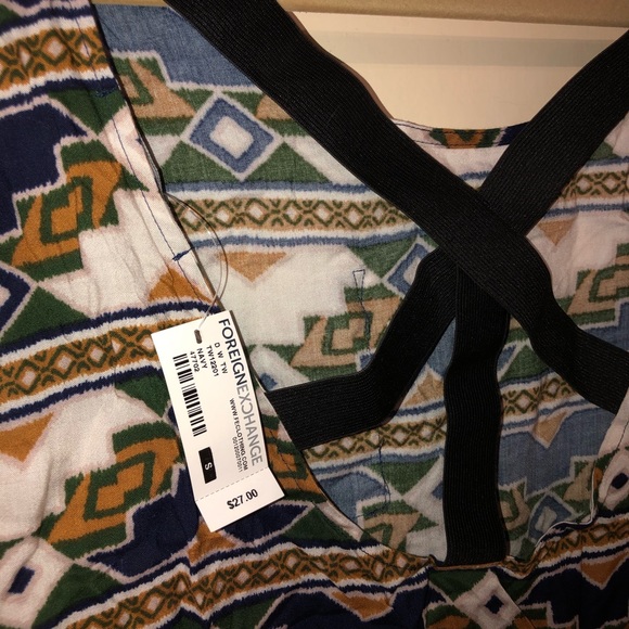 Tribal top with strappy back - Picture 4 of 4